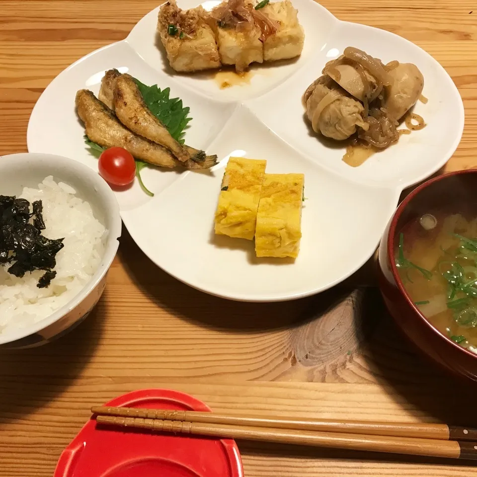 Snapdishの料理写真:4種盛りプレート|mugiさん