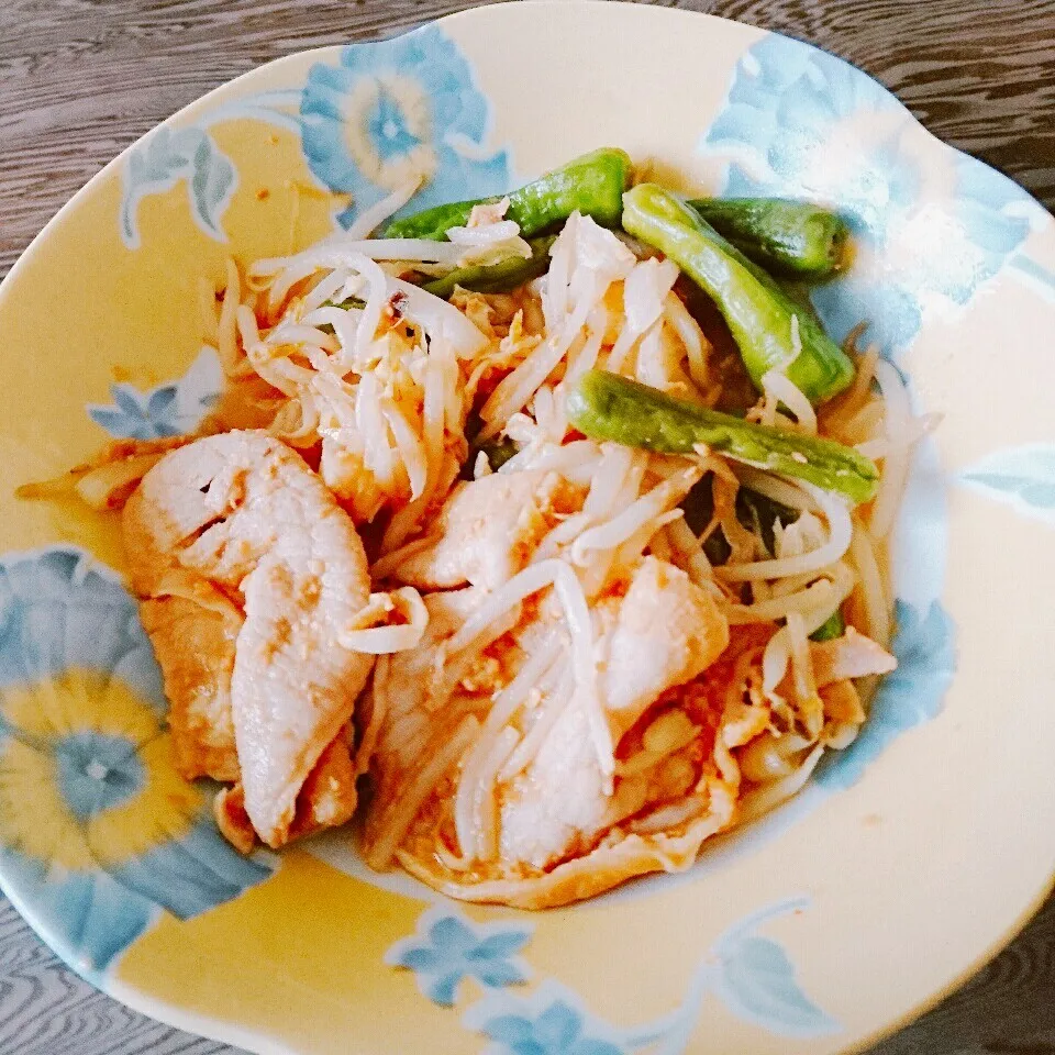 生姜焼きの野菜炒め🍴|やこめし亭さん