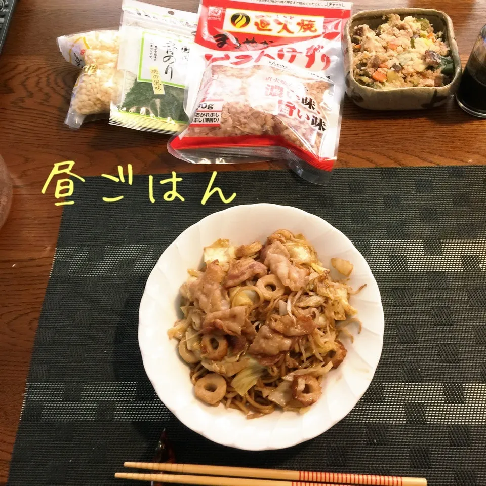 ソース焼きそば、おから|yakinasuさん