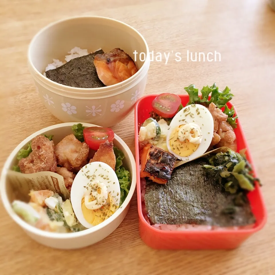 Snapdishの料理写真:大学生のお弁当|ままピーさん