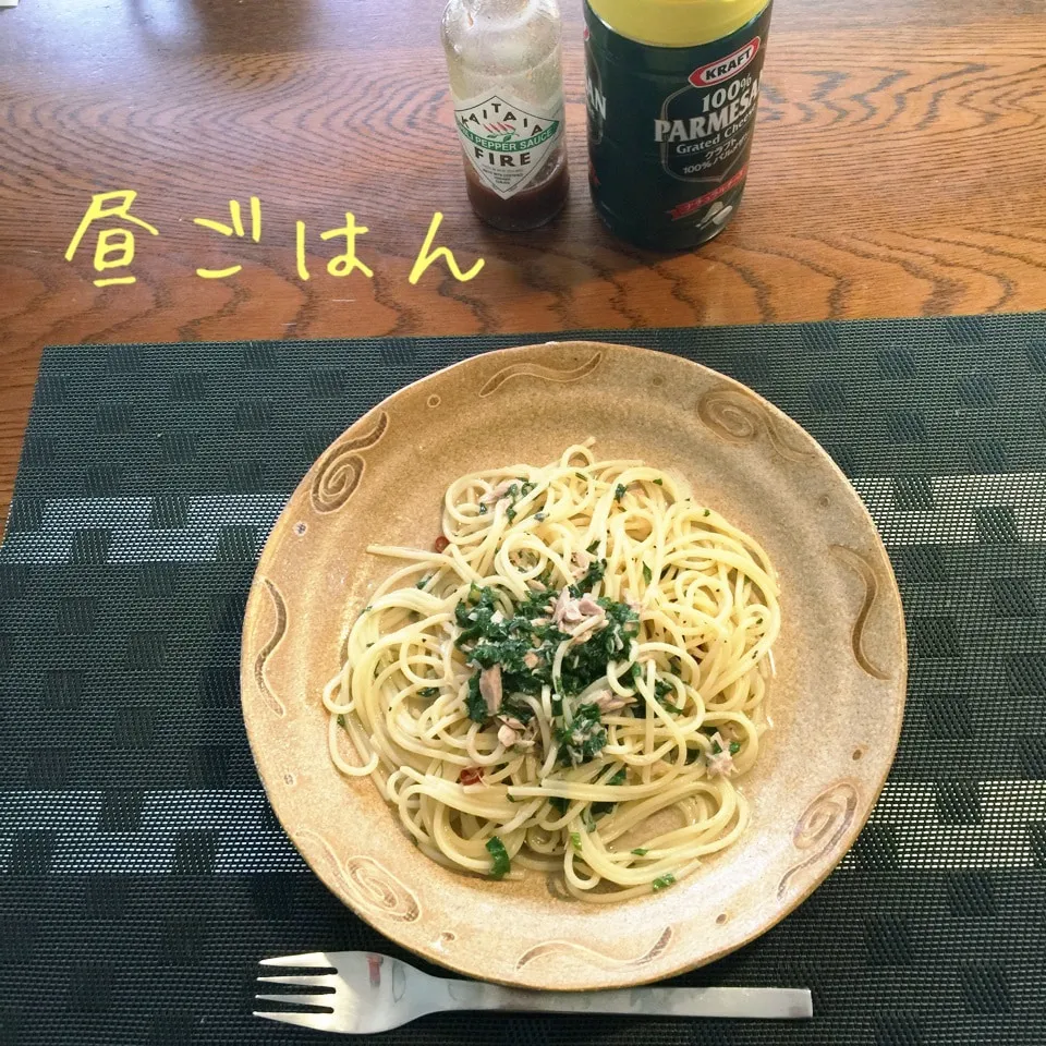 ツナと青じその和風ジェノベーゼパスタ|yakinasuさん