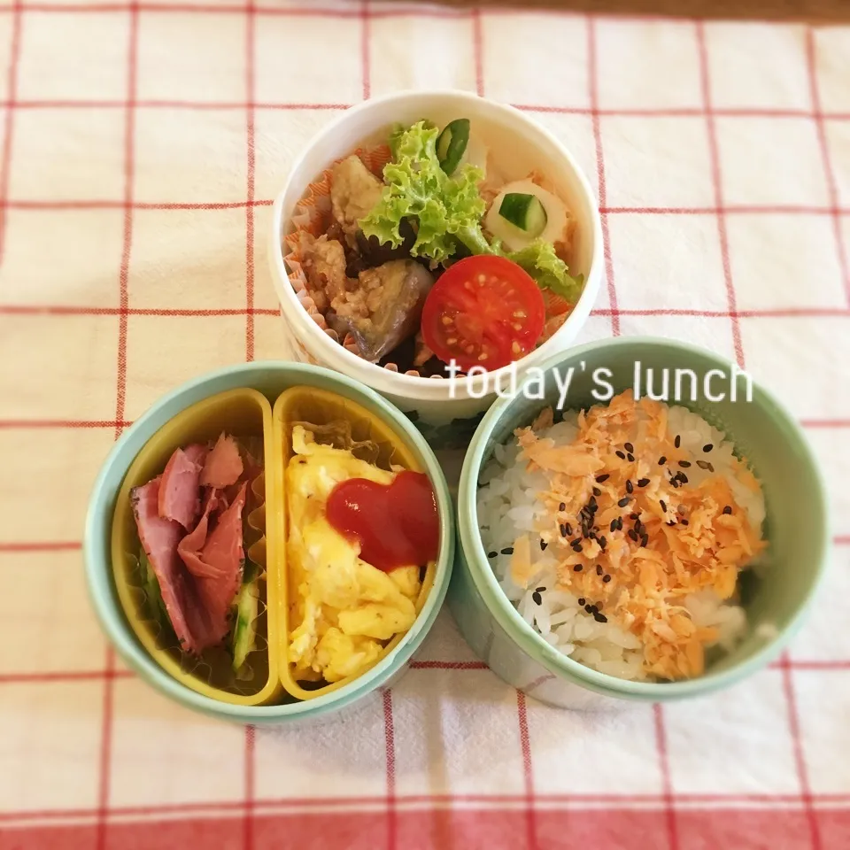 Snapdishの料理写真:高校生のお弁当|ままピーさん