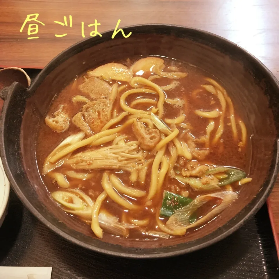 Snapdishの料理写真:味噌煮込みうどん|yakinasuさん