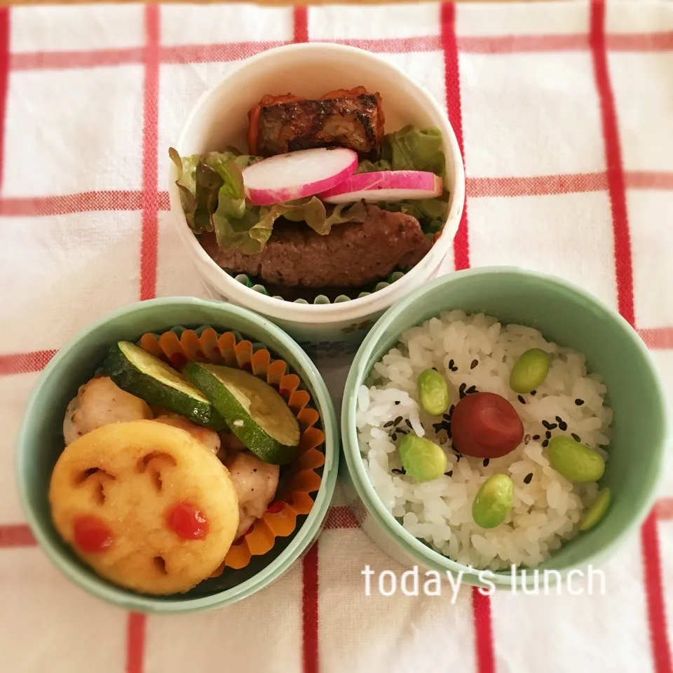 Snapdishの料理写真:高校生のお弁当|ままピーさん