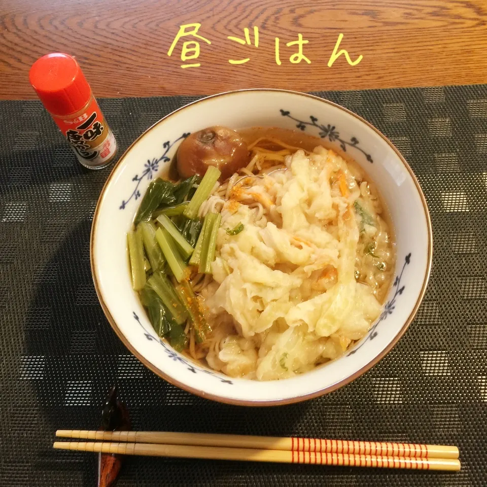 Snapdishの料理写真:天ぷら蕎麦|yakinasuさん