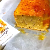 Snapdishの料理写真:オレンジ風味のパウンドケーキ🍊|yunoさん