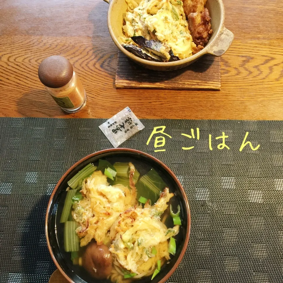 Snapdishの料理写真:天ぷら蕎麦|yakinasuさん