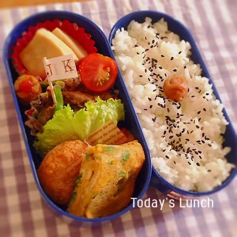 大学生男子のお弁当|ままピーさん