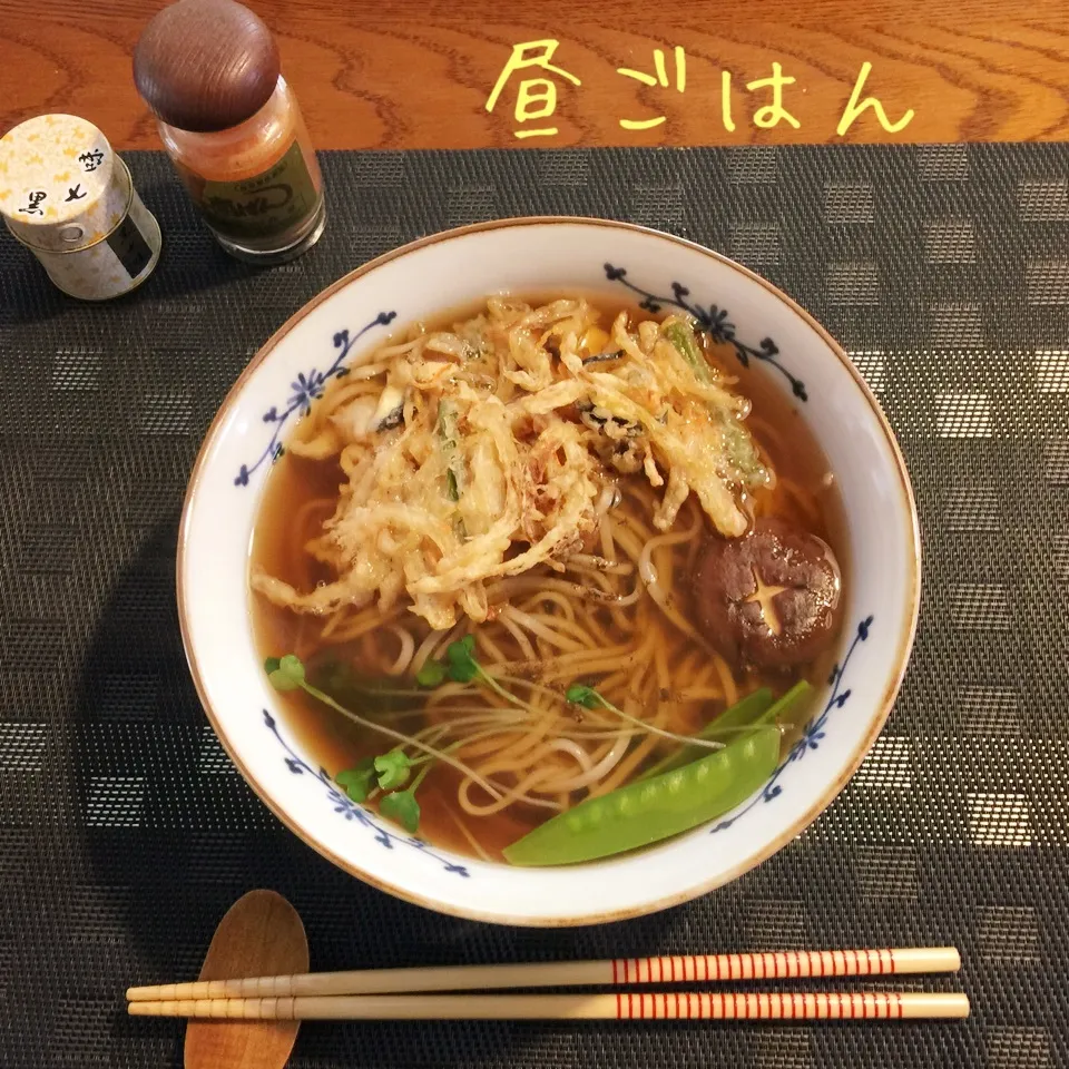 Snapdishの料理写真:天ぷら蕎麦|yakinasuさん