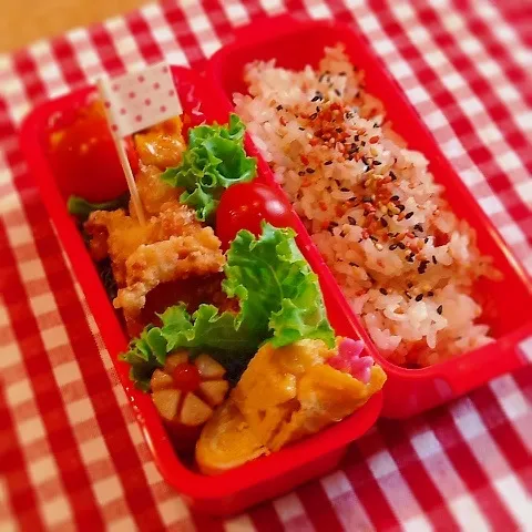 高校生女子のお弁当|ままピーさん