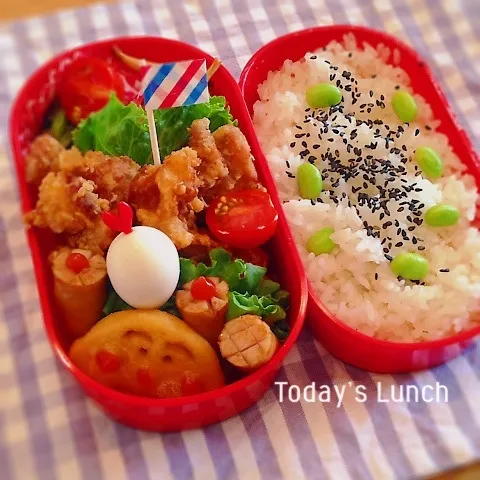 大学生男子のお弁当|ままピーさん