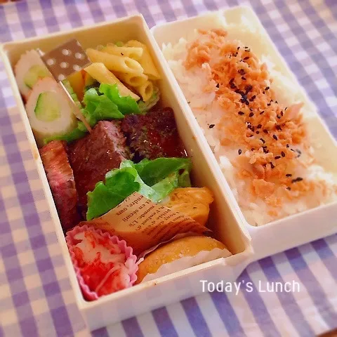 大学生男子のお弁当|ままピーさん