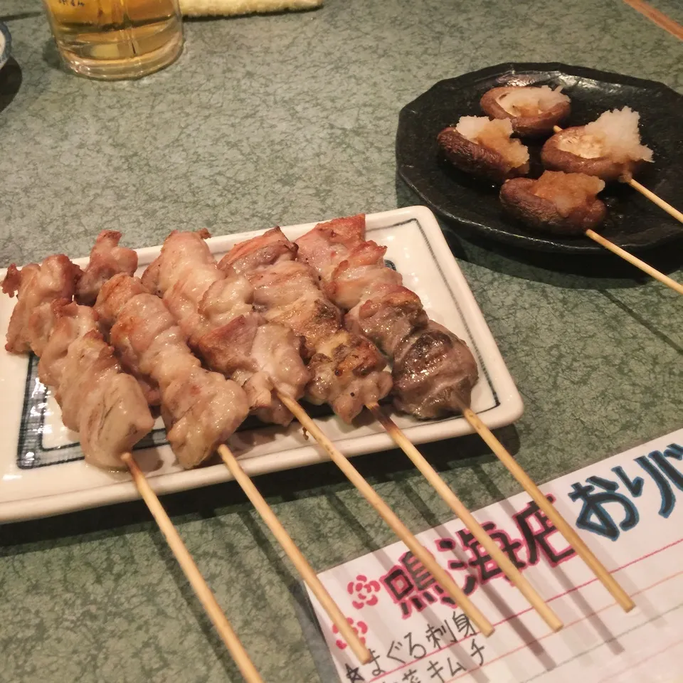 友人たちと飲み会。焼き鳥ほか|yakinasuさん