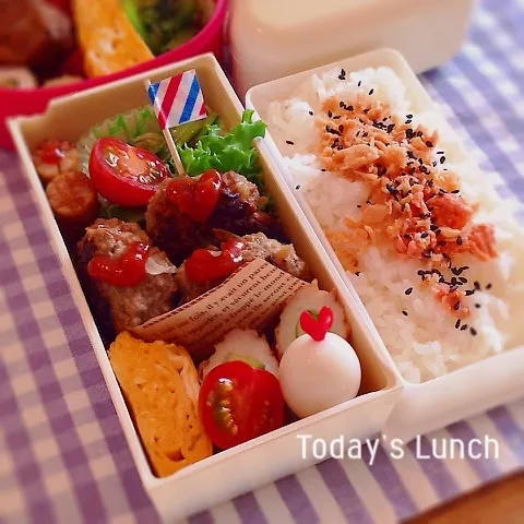 大学生男子のお弁当|ままピーさん