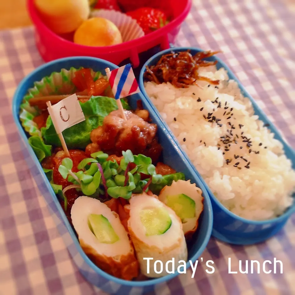 中学生女子のお弁当|ままピーさん