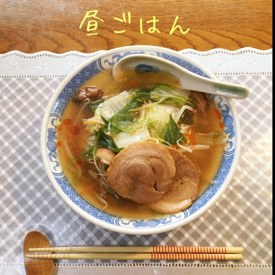 Snapdishの料理写真:野菜あんかけラーメン|yakinasuさん