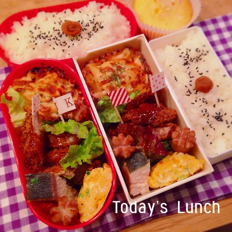 中高生のお弁当|ままピーさん