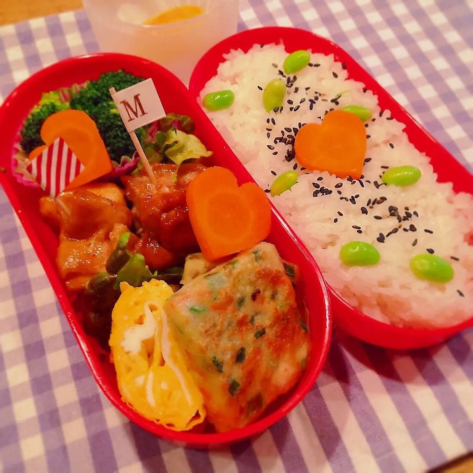 Snapdishの料理写真:中学生女子のお弁当|ままピーさん