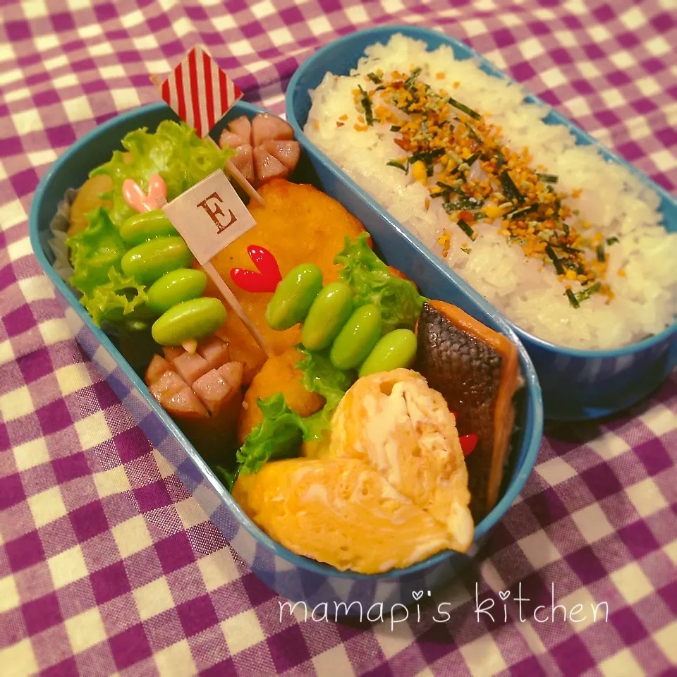 Snapdishの料理写真:中学生女子のお弁当|ままピーさん