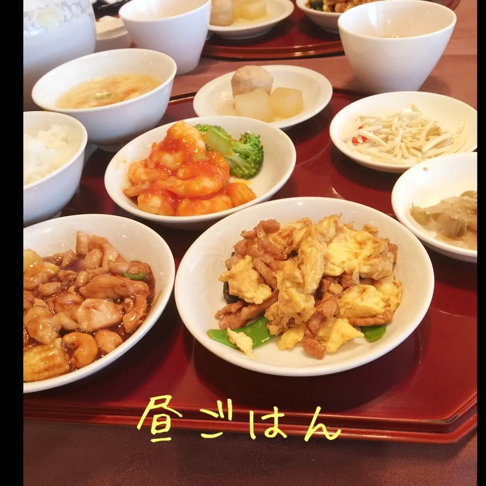 Snapdishの料理写真:名鉄グランドホテルの中華ランチ|yakinasuさん