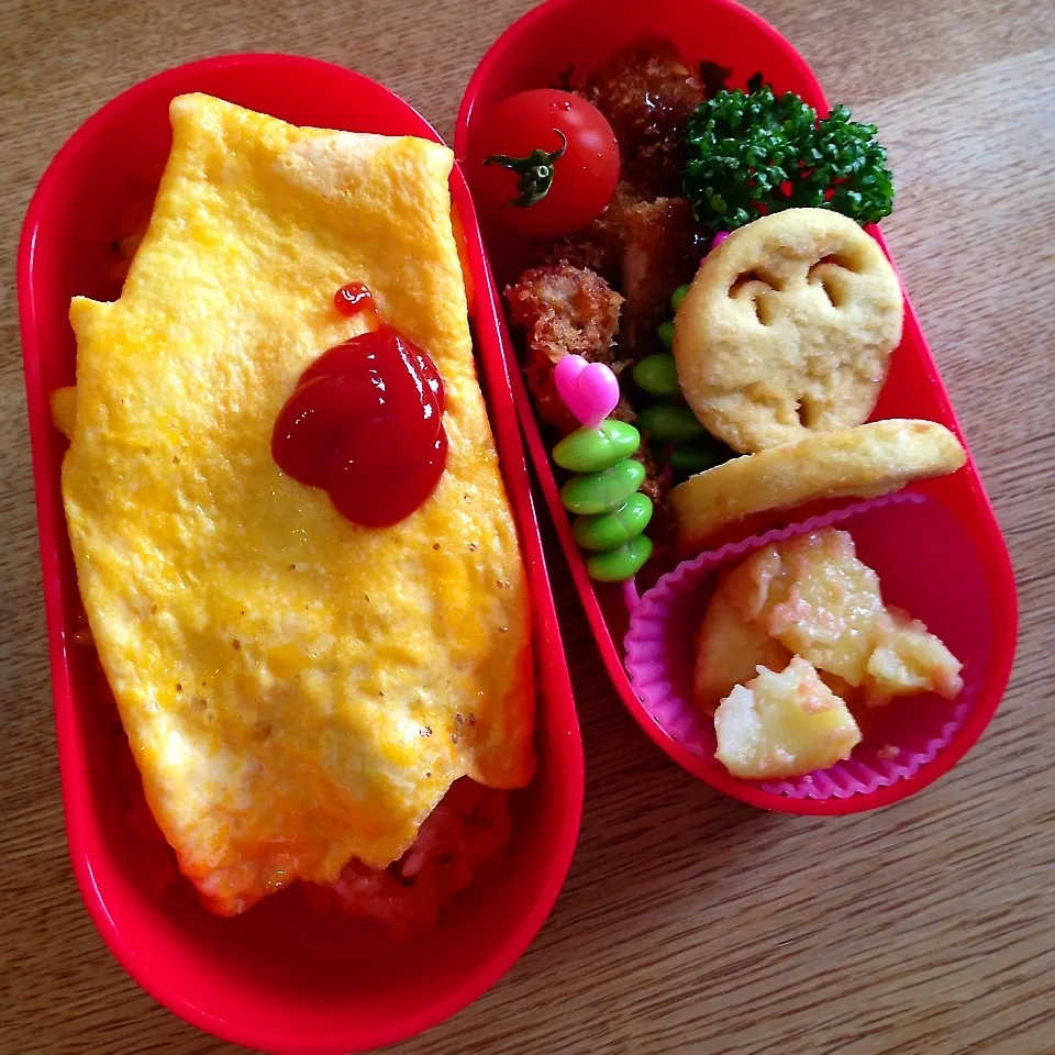 中学生女子のお弁当|ままピーさん