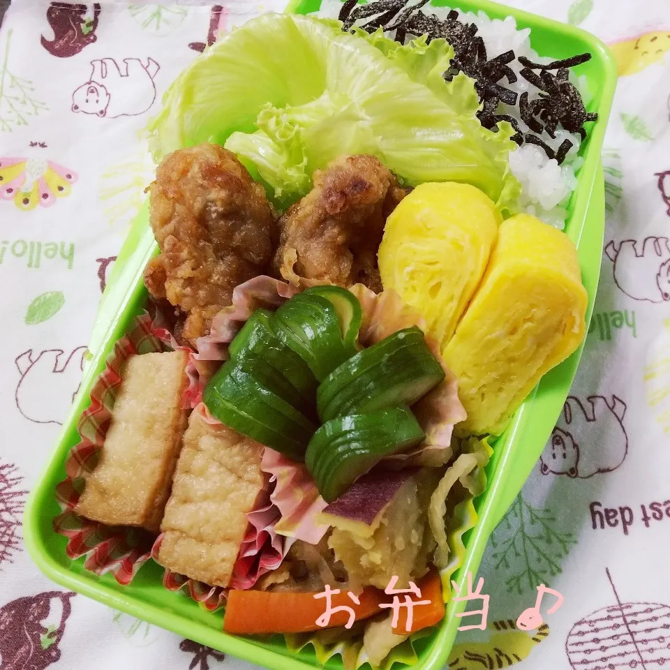 鶏からあげ弁当♪|ちびたまさん