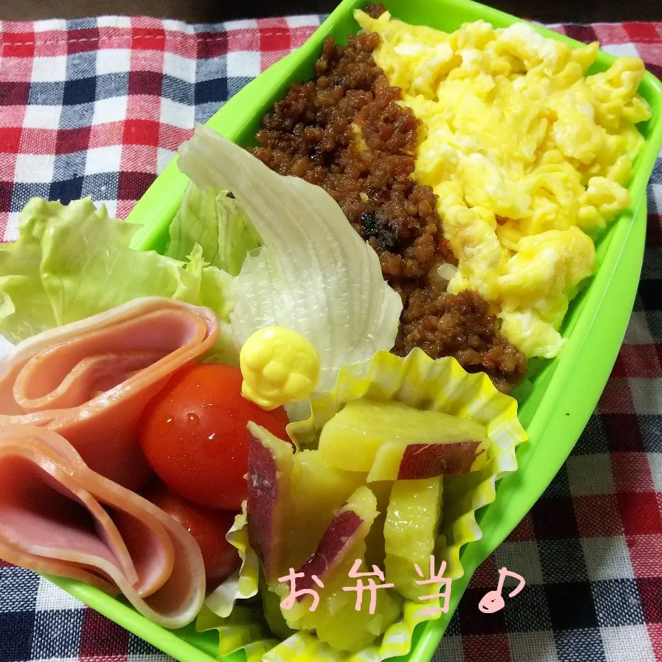 二色そぼろ弁当♪|ちびたまさん