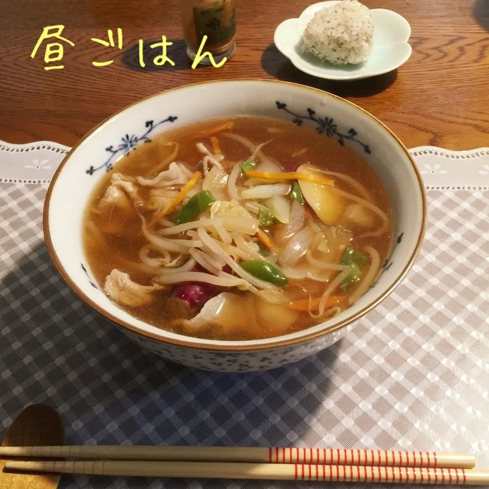 Snapdishの料理写真:野菜あんかけうどん、|yakinasuさん