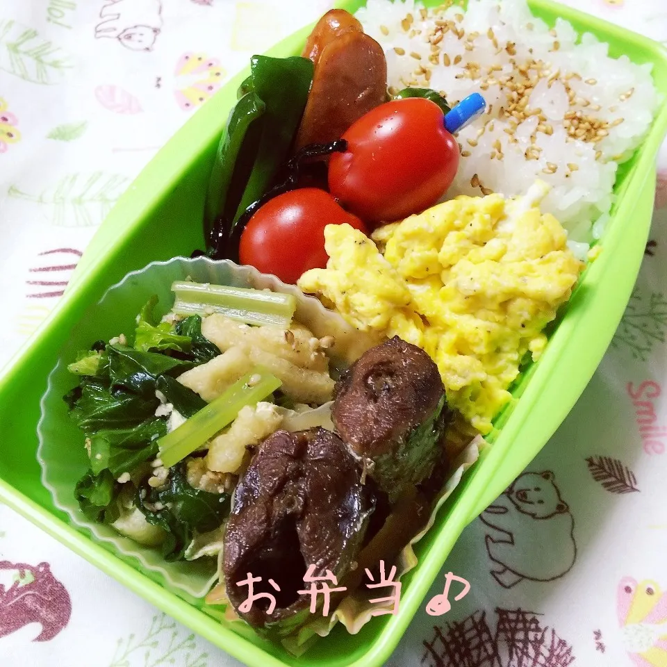 煮秋刀魚弁当♪|ちびたまさん