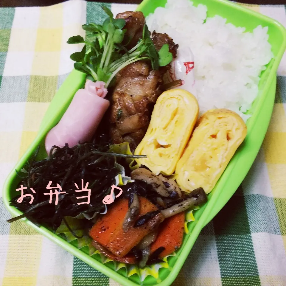 鶏塩麹焼き弁当♪|ちびたまさん