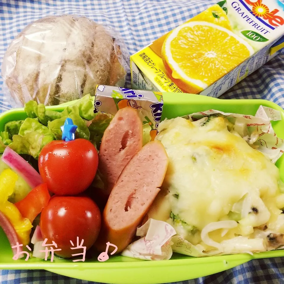 シーフードグラタン弁当♪|ちびたまさん