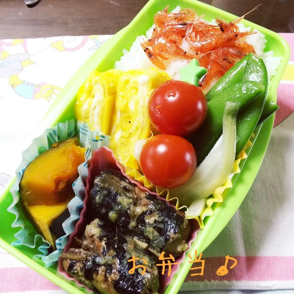 鰯の甘辛煮弁当♪|ちびたまさん