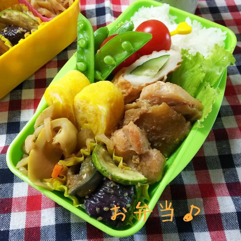 鶏胡麻焼き弁当♪|ちびたまさん