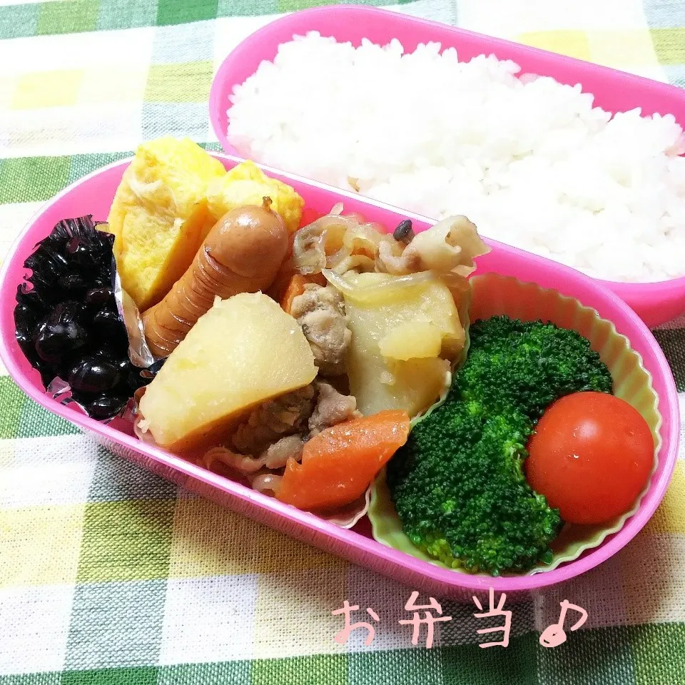 肉じゃが弁当♪|ちびたまさん