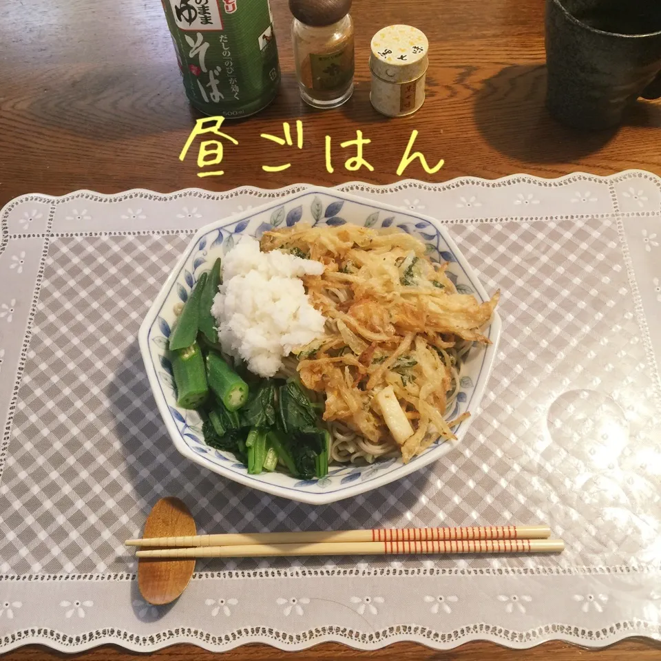 かき揚げ天おろし蕎麦|yakinasuさん