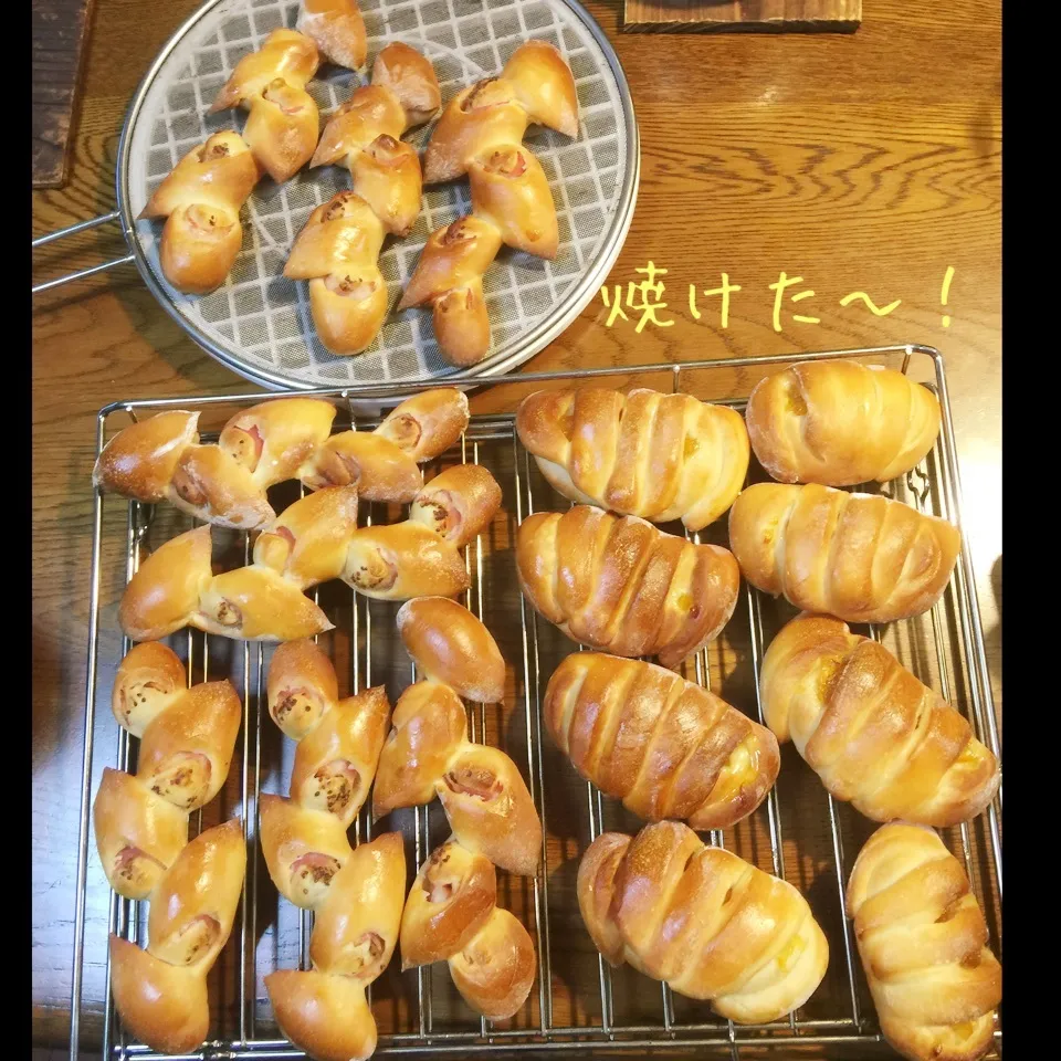 ベーコンエピとマーマレードパン|yakinasuさん