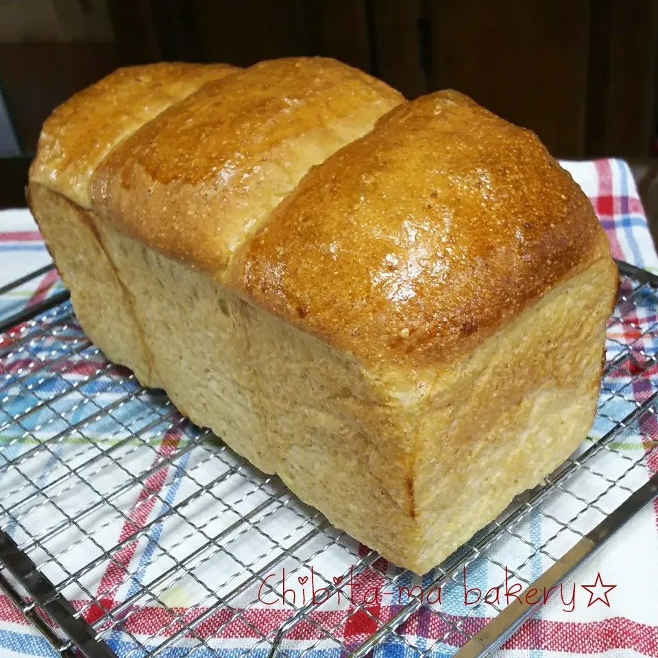 全粒粉食パン☆|ちびたまさん