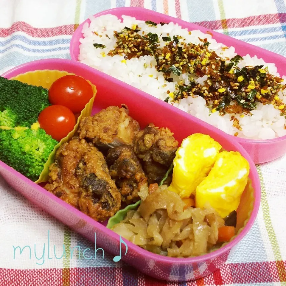 唐揚げ弁当♪|ちびたまさん