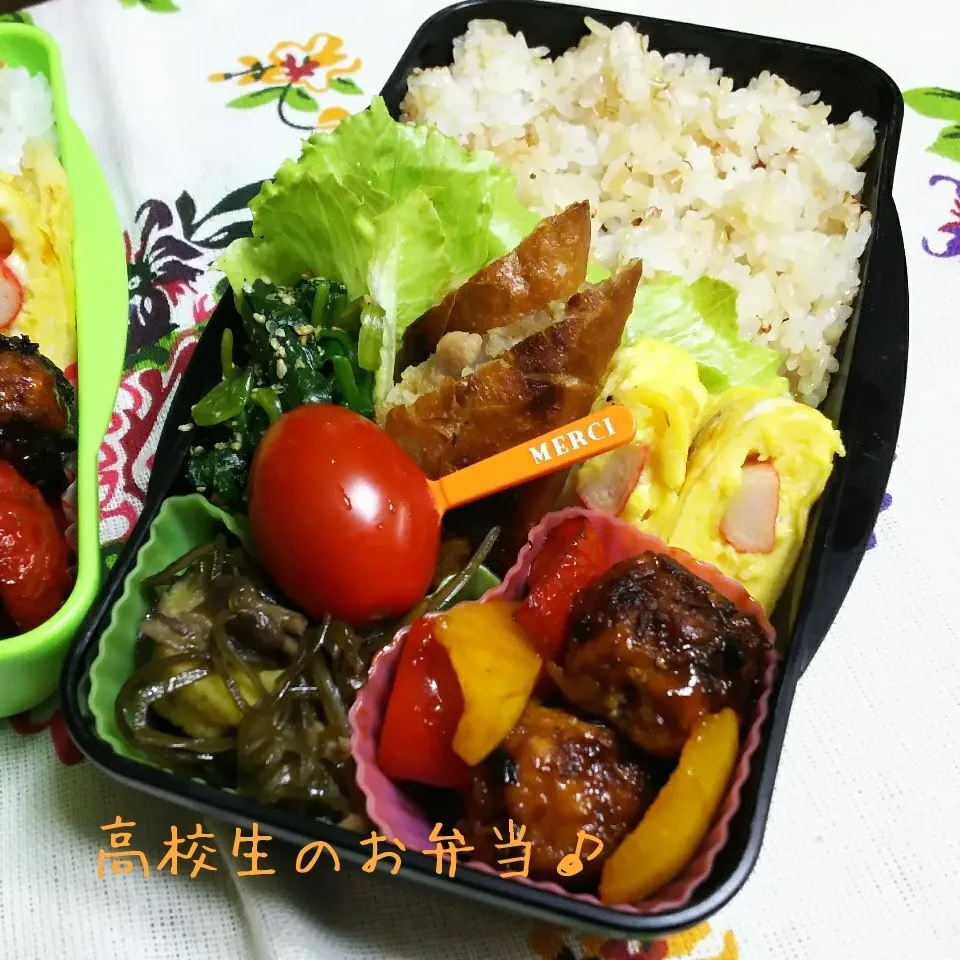 ミートボール弁当♪|ちびたまさん