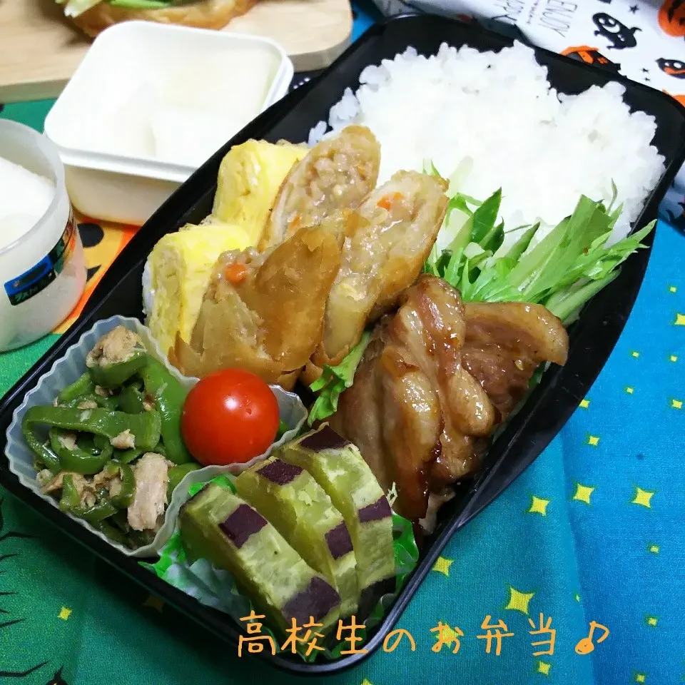 生姜焼き弁当♪|ちびたまさん