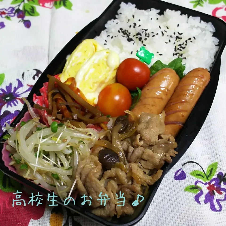 豚すき煮弁当♪|ちびたまさん