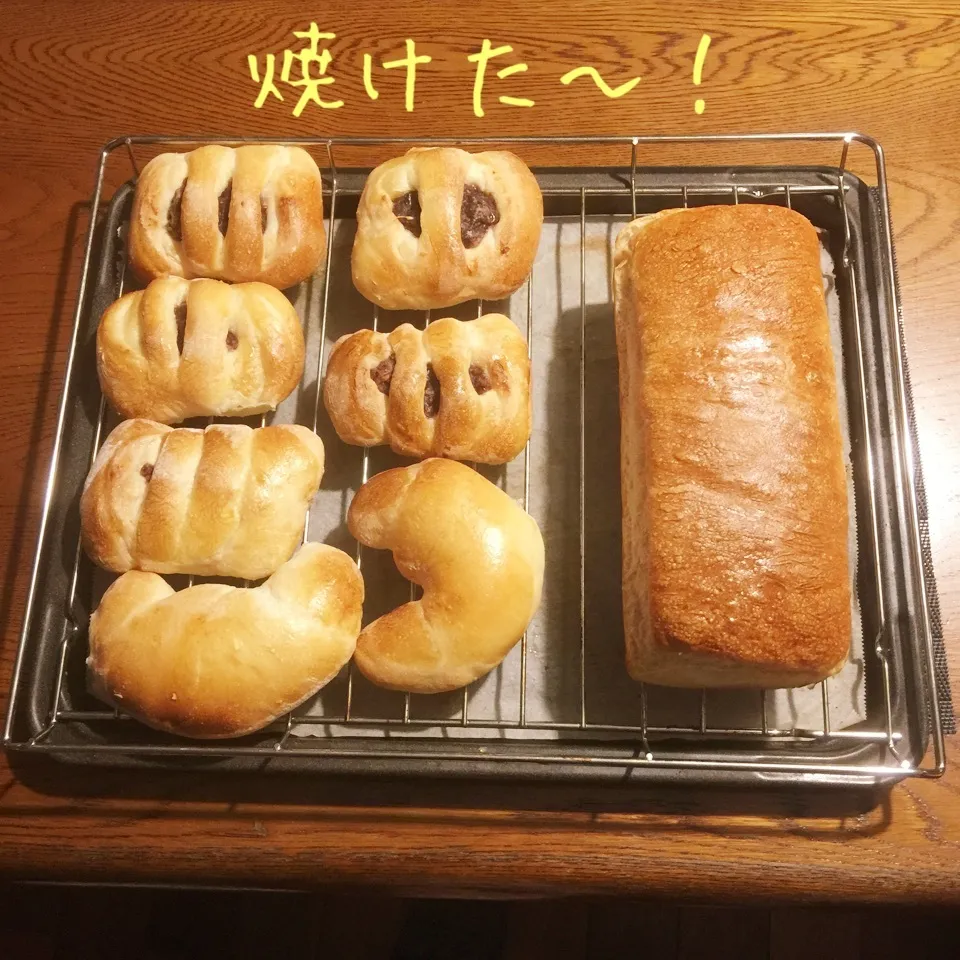 あんパン、食パン|yakinasuさん