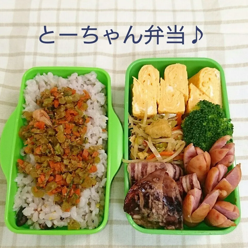 Snapdishの料理写真:月曜日のとーちゃん弁当♪|oomugiさん