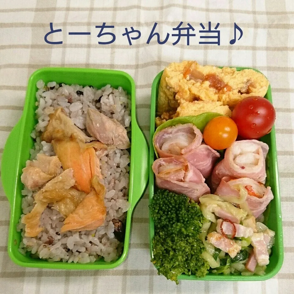 Snapdishの料理写真:金曜日のとーちゃん弁当♪|oomugiさん