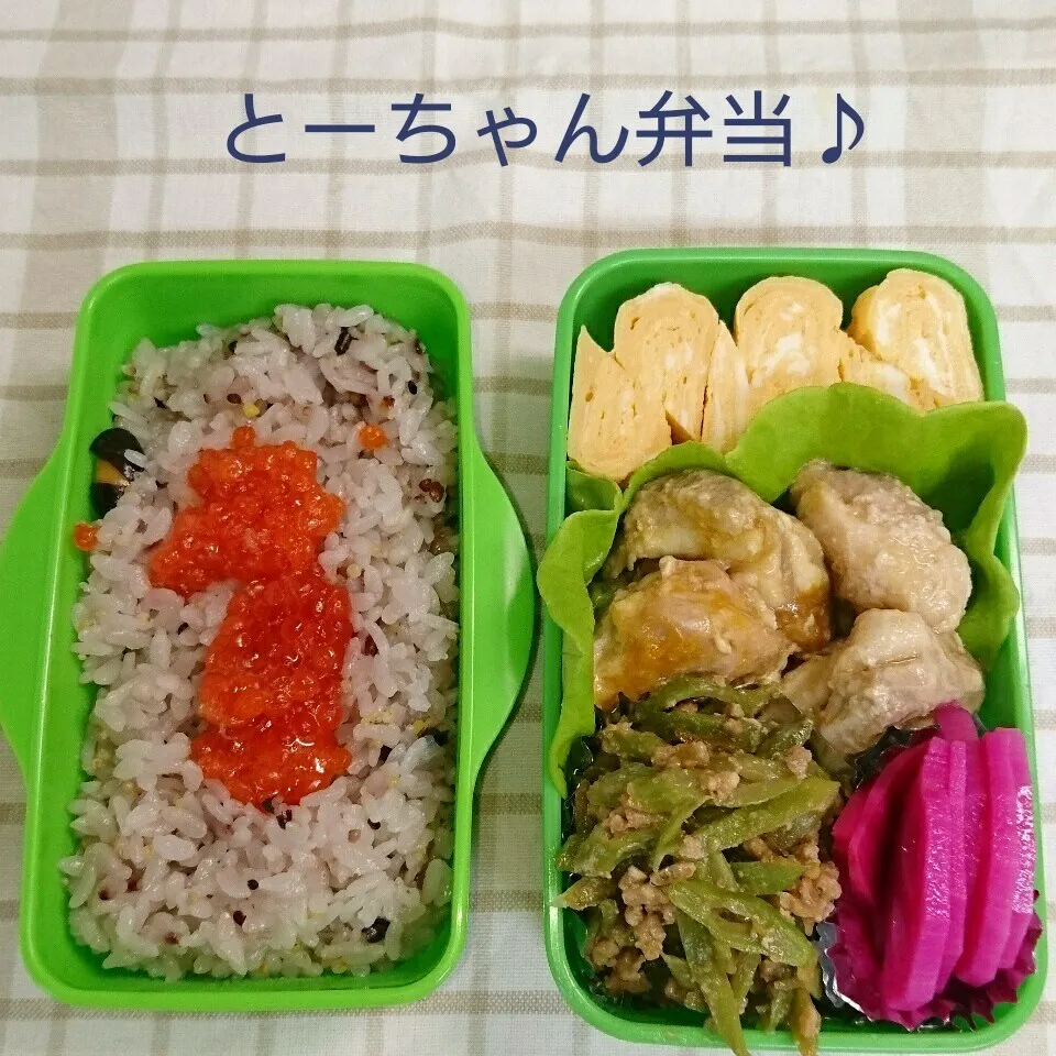 Snapdishの料理写真:水曜日のとーちゃん弁当♪|oomugiさん