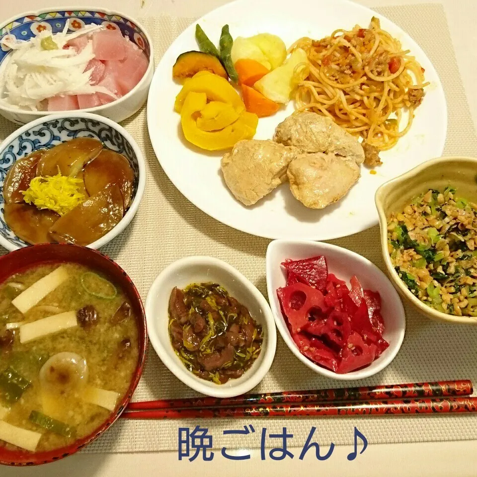 Snapdishの料理写真:今日の晩ごはん(タンドリーチキンと…)|oomugiさん