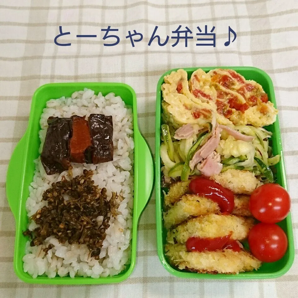 Snapdishの料理写真:水曜日のとーちゃん弁当♪|oomugiさん