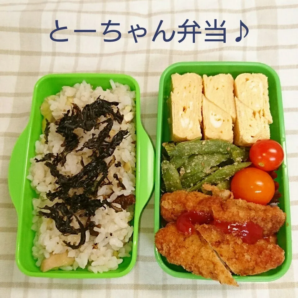 月曜日のとーちゃん弁当♪|oomugiさん