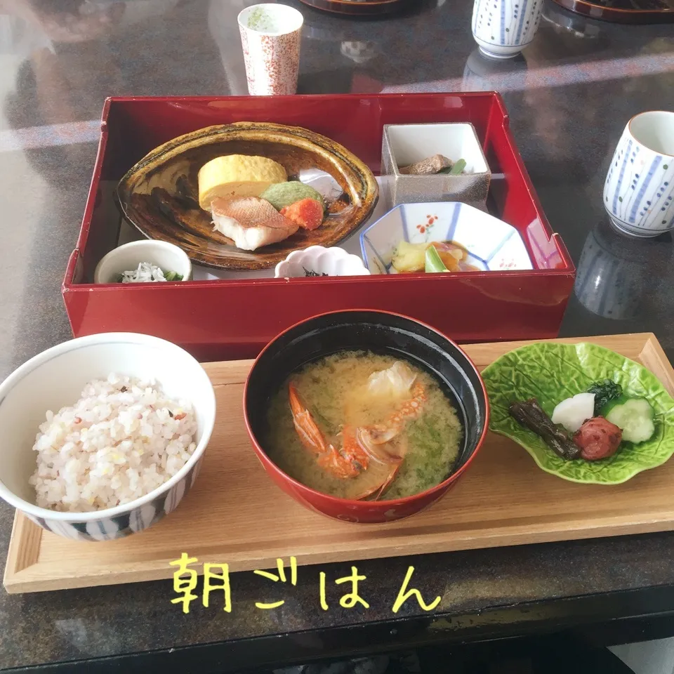 和食で朝ごはん|yakinasuさん