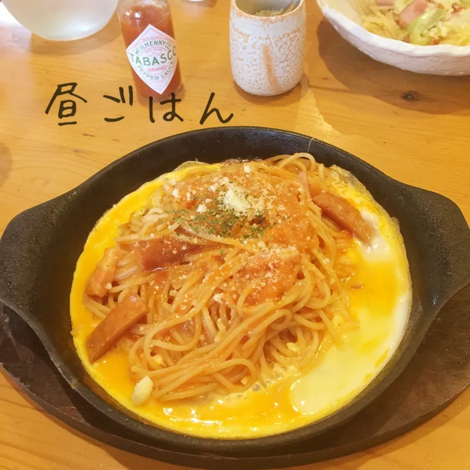 Snapdishの料理写真:昔懐かしいナポリタンスパゲティ|yakinasuさん